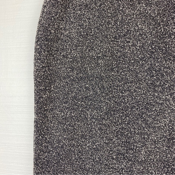 Modern Elements Black & White Speckled Textured Maxi Midi Skirt Size 14 - Picture 3 of 4